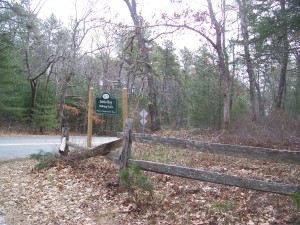 Little Bay conservation park in Bourne, MA